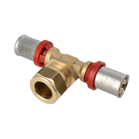 Alu-pers t-stuk 16x15x16MM (Bonfix)